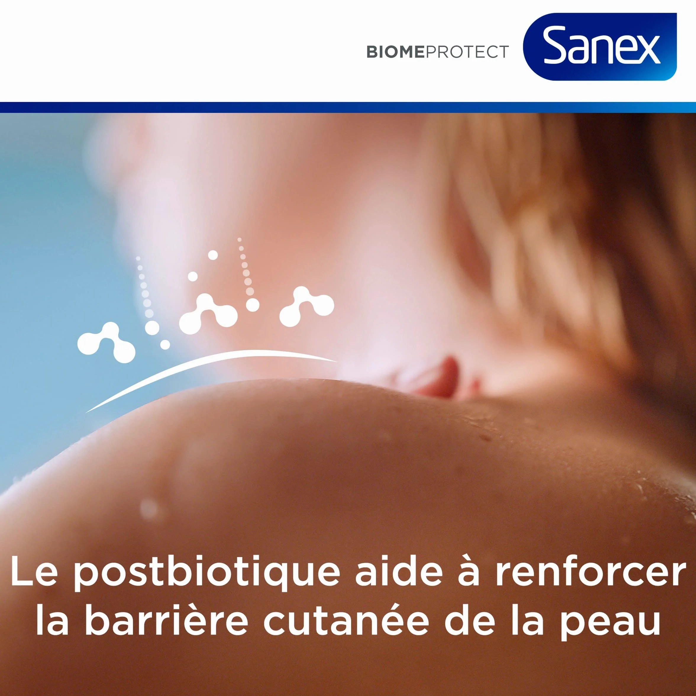 Sanex BiomeProtect Atopicare Oil Calming Huile de douche Peaux réactives à tendance Atopique 400 ml