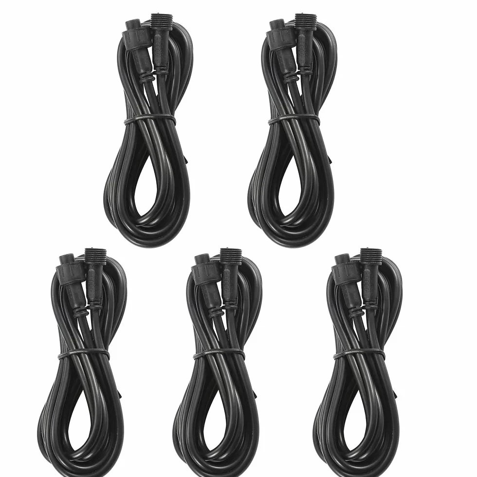 Cable de extensión étanche 1M 5 Broches para Luces LED RGBWW/RGBW Exteriores