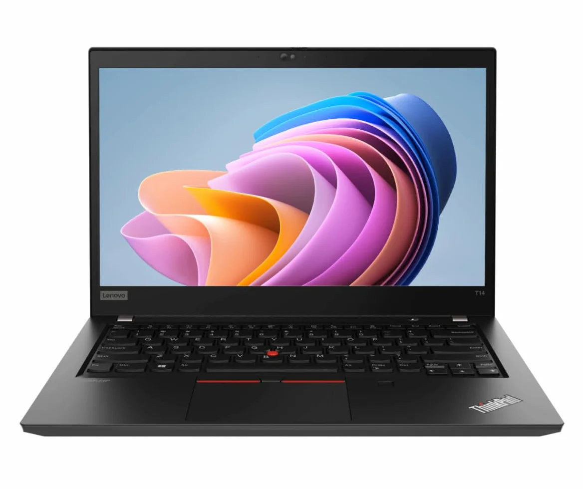 Lenovo ThinkPad T14 Gen 1 14" 1920 x 1080 Full HD AMD Ryzen 5 PRO 4650U Disque dur SSD 256 Go Mémoire 16 Go Windows 11 Pro Webcam Ordinateur portable (reconditionné)