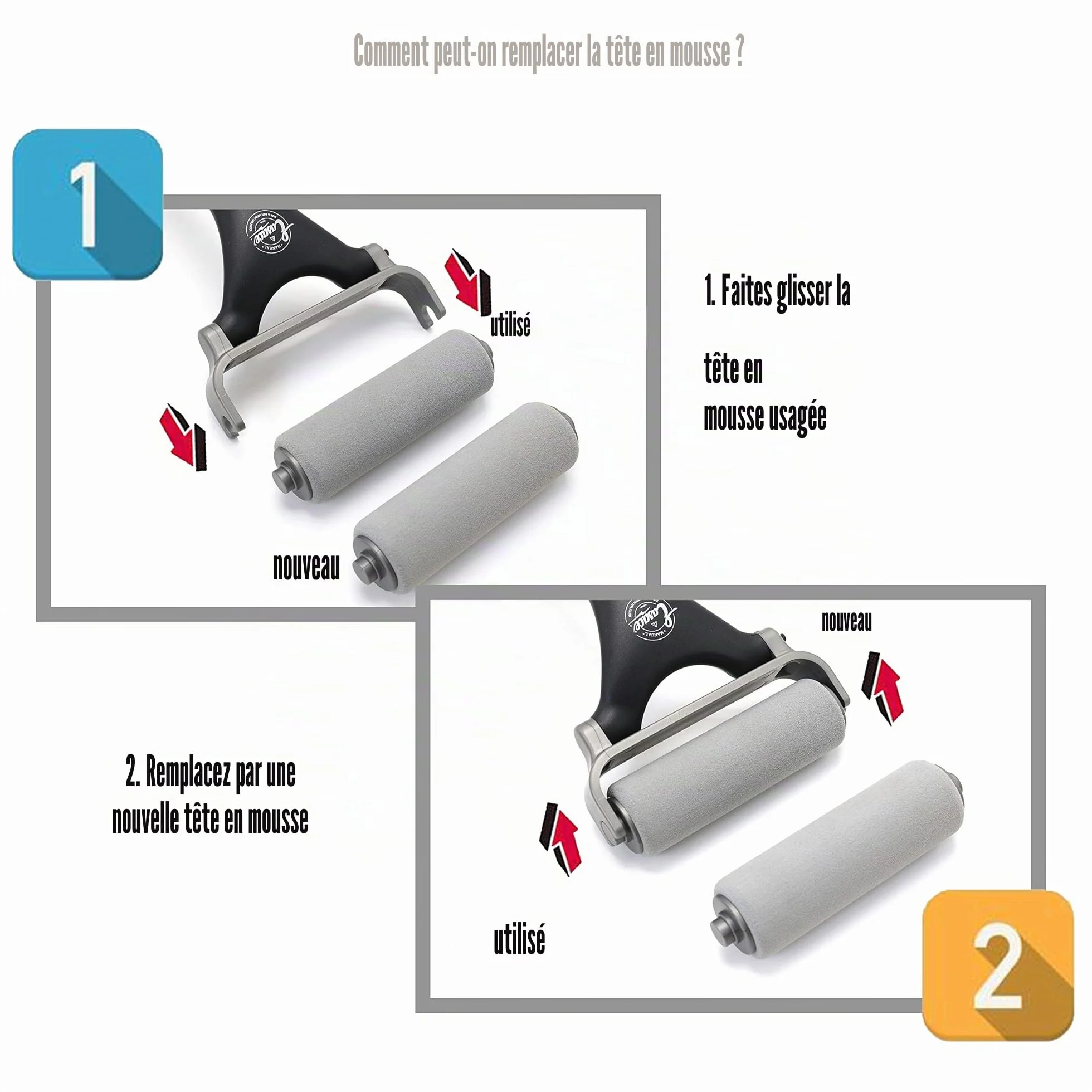 Easace Applicateur de lotion pour le dos et le corps, brosse de douche auto-application, argent