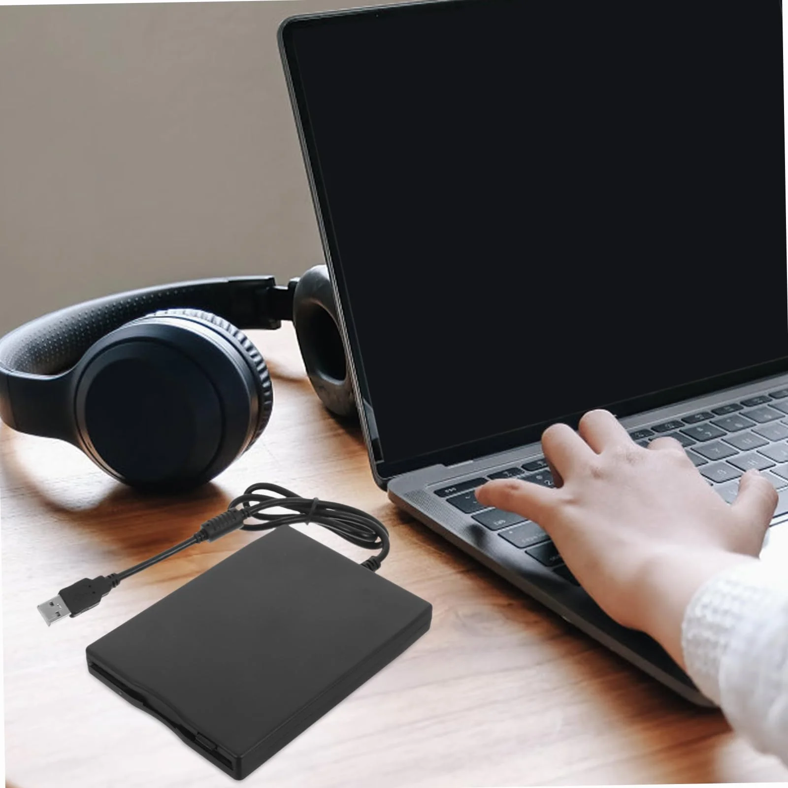 Lecteur de Disquettes USB 2.0 Externe 3,5 Pouces Compatible Multi-os