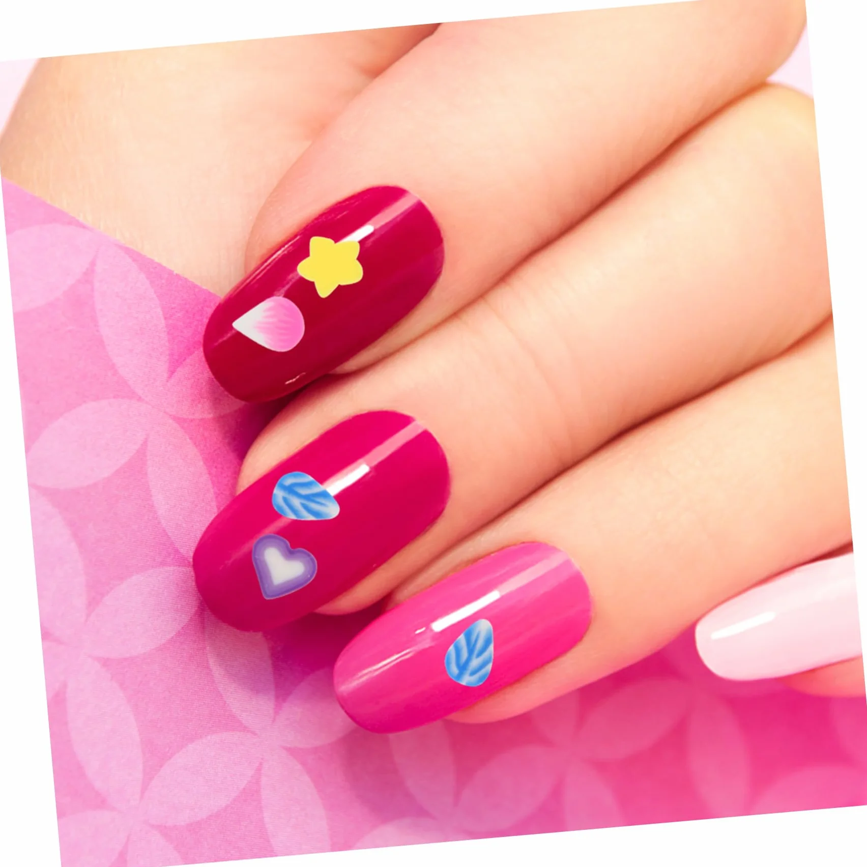 Ipetboom Tranches de Fruits Argile Polymère 8 Boîtes Couleurs Nail Art Loisirs Créatifs