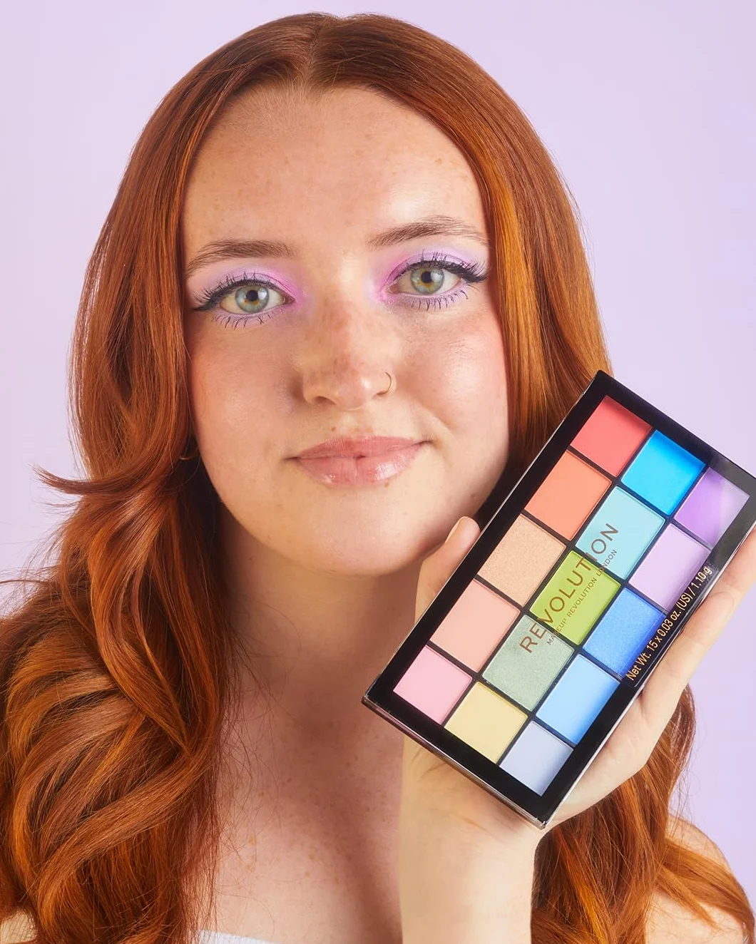 Makeup Revolution Palette d'ombres à paupières Reloaded Sugar Pie 15 nuances 16.5g