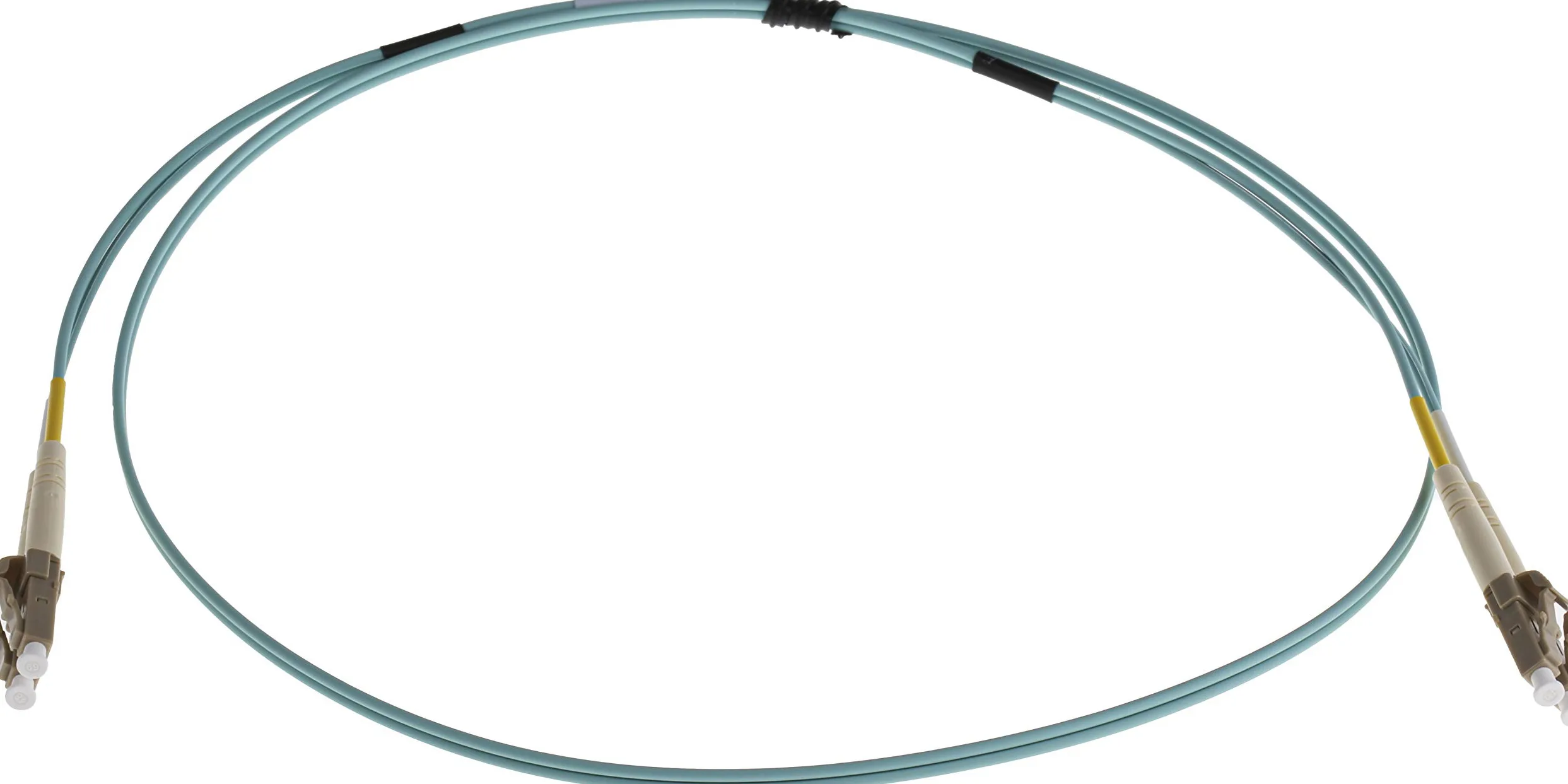 RS PRO Câble Fibre optique 1m Avec connecteur LC/LC, OM3 Multi-mode