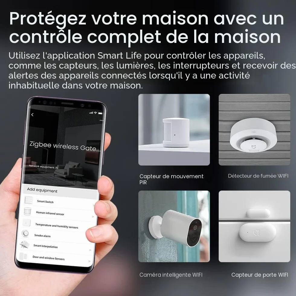 Zigbee Hub WiFi Bluetooth Dual Mode Gateway Tuya Smart Home Bridge Wireless Control Intelligent Gateway
