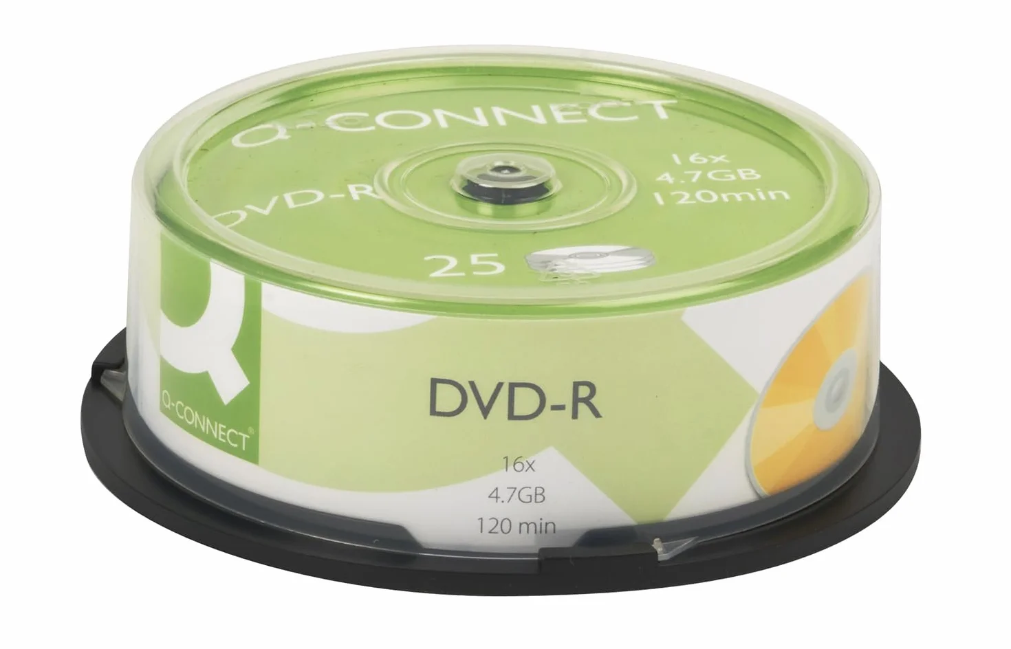Q-Connect DVD-R 4,7 Go Lot de 25