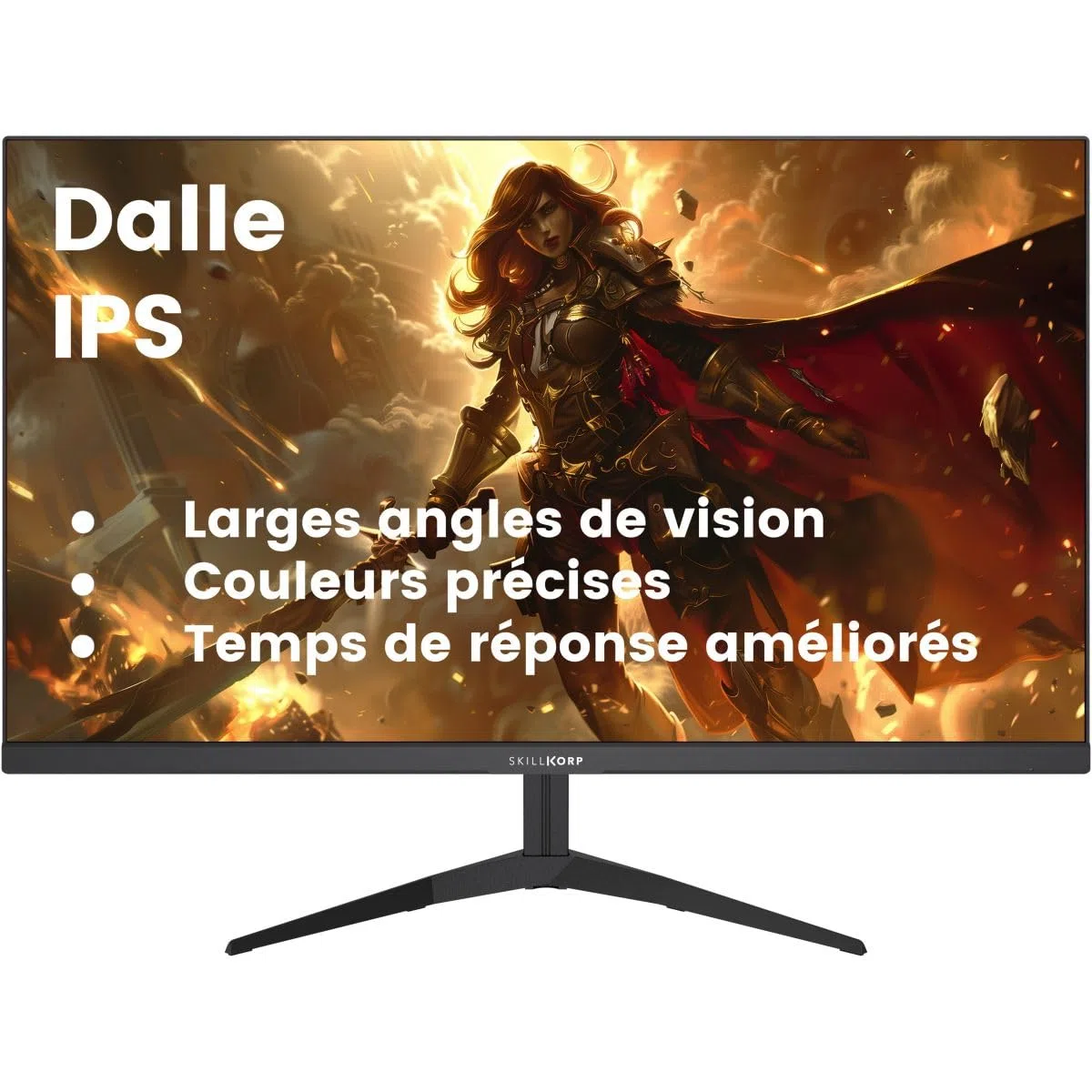 Ecran PC Gamer SKILLKORP SKP M24 24" Full HD 240Hz Fast IPS AMD FreeSync