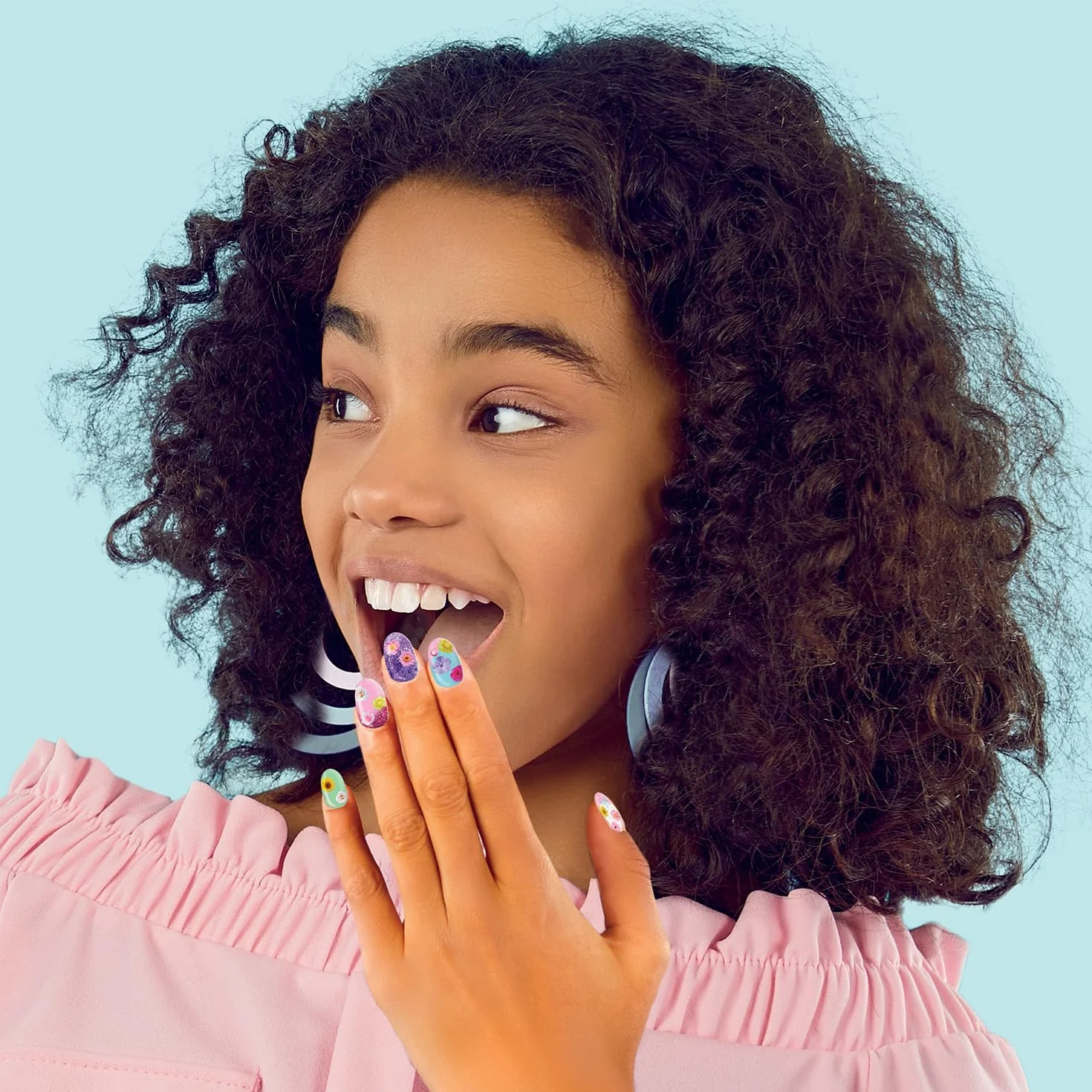 Canal Toys Style 4 Ever Set de Manucure Bloom Kit Créatif Nail Art Enfant 8+ Ans