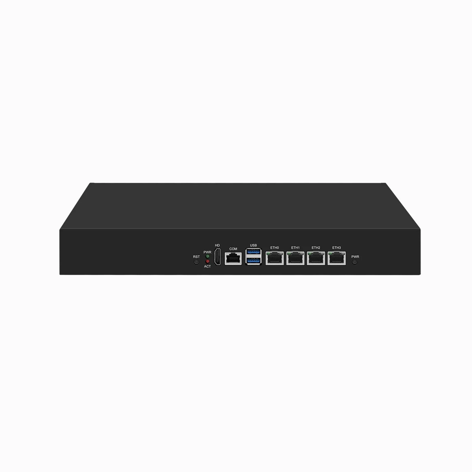 Firewall Hardware 13 inch Appliance, PFSense, Mikrotik, OPNsense, VPN, Router PC, N150, RJ72, 4 x 1GbE LAN, Console, HDMI, VGA, Dual SIM Slot, TPM2.0, 32G RAM, 512G SSD