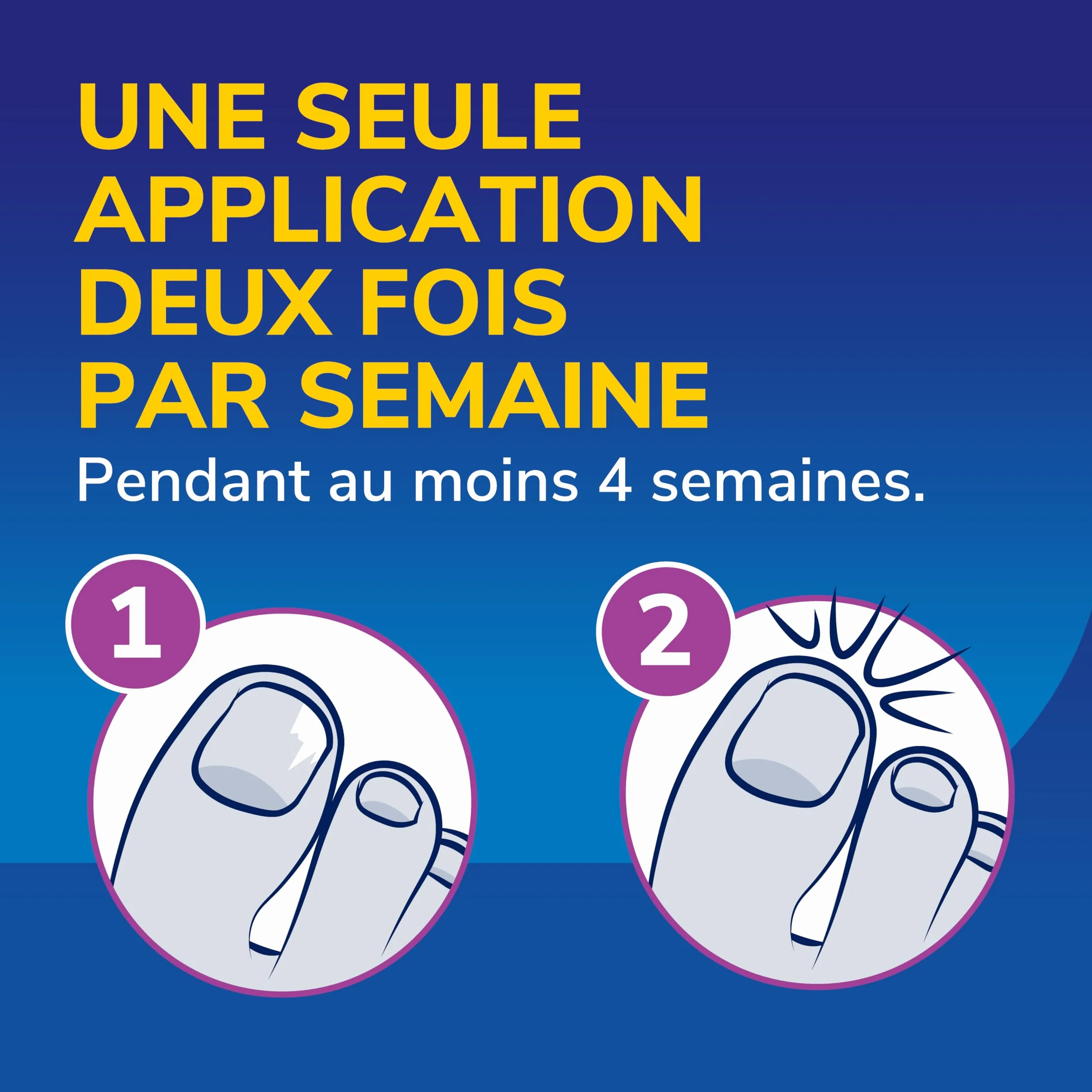 Dr. Scholl's Mycose des ongles 2-en-1 Traitement et Protection 3,8 mL