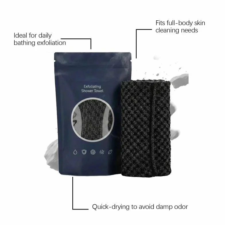 Serviette de douche exfoliante Ecovia