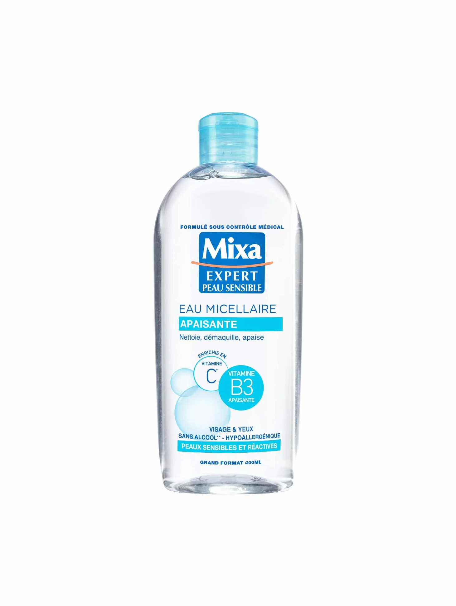 Mixa Expert Peau Sensible Eau Micellaire Physiologique 400 ml
