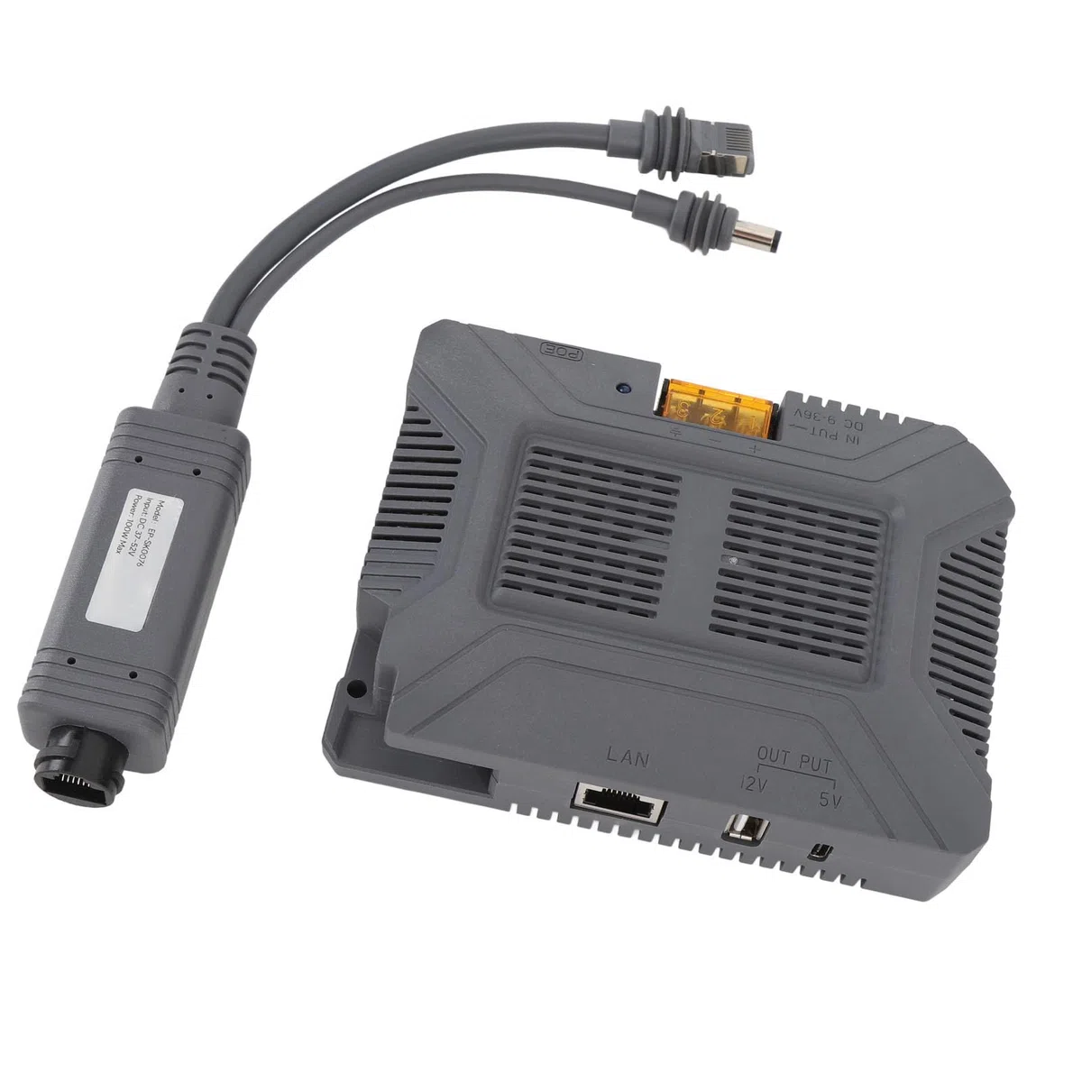 Injecteur PoE Gigabit 5 en 1 avec Protection ESD, Haute Performance 150 W pour Mini Antenne Satellite Internet