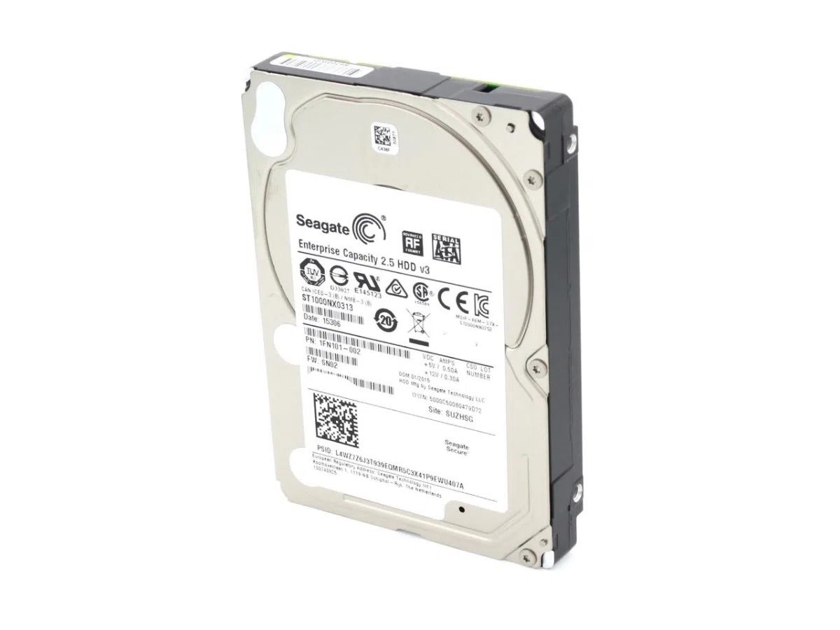 Seagate Enterprise ST1000NX0313 Disque Dur 2.5" 1024 Go SATA
