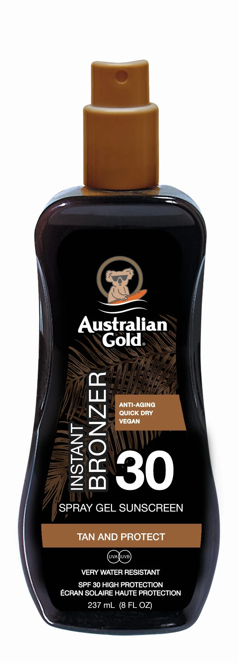 SPF 30 Spray Gel Bronzer New Formula