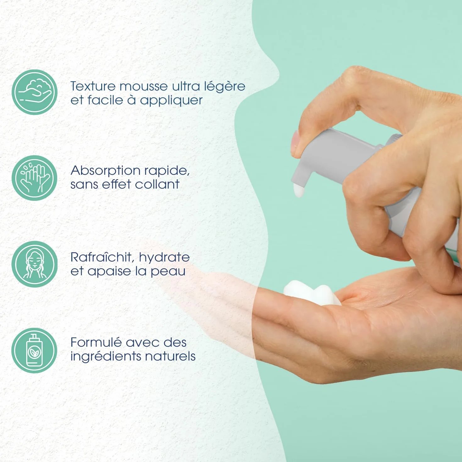 Eryplast CALM Mousse anti-démangeaisons 100ml apaise peaux sensibles irritées