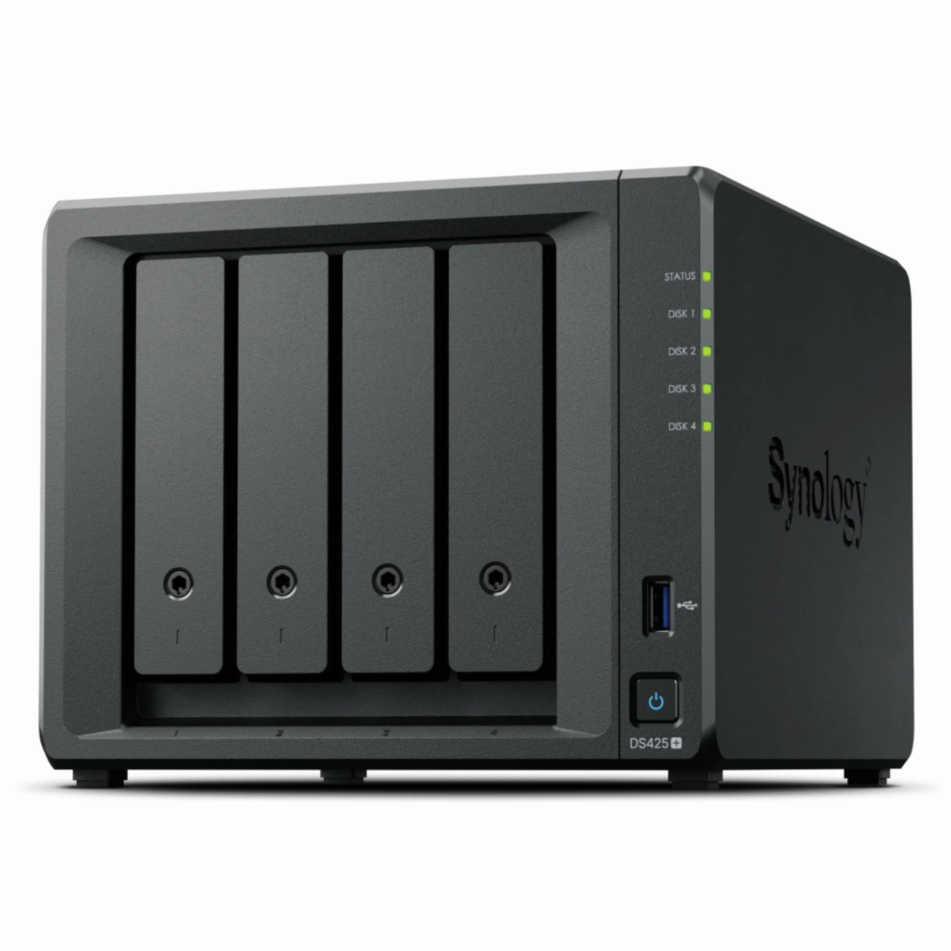 Synology DiskStation DS425+ NAS Serveur de Stockage Intel Celeron J4125 2 Go DDR4 Noir