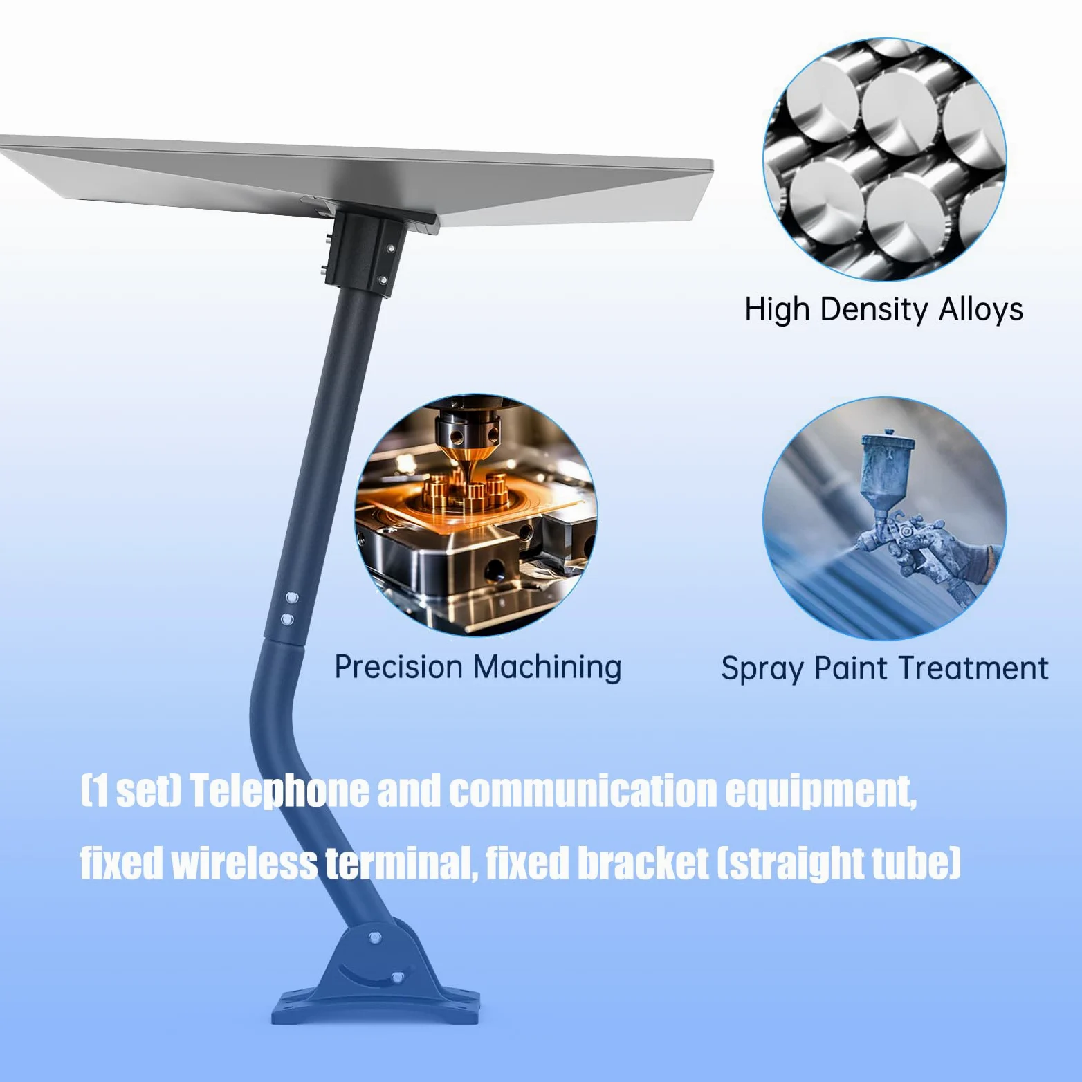 De en métal Rotatif à 360 degrés pour antennes Satellite avec Option d ' Installation Plafond Adaptateur de en métal