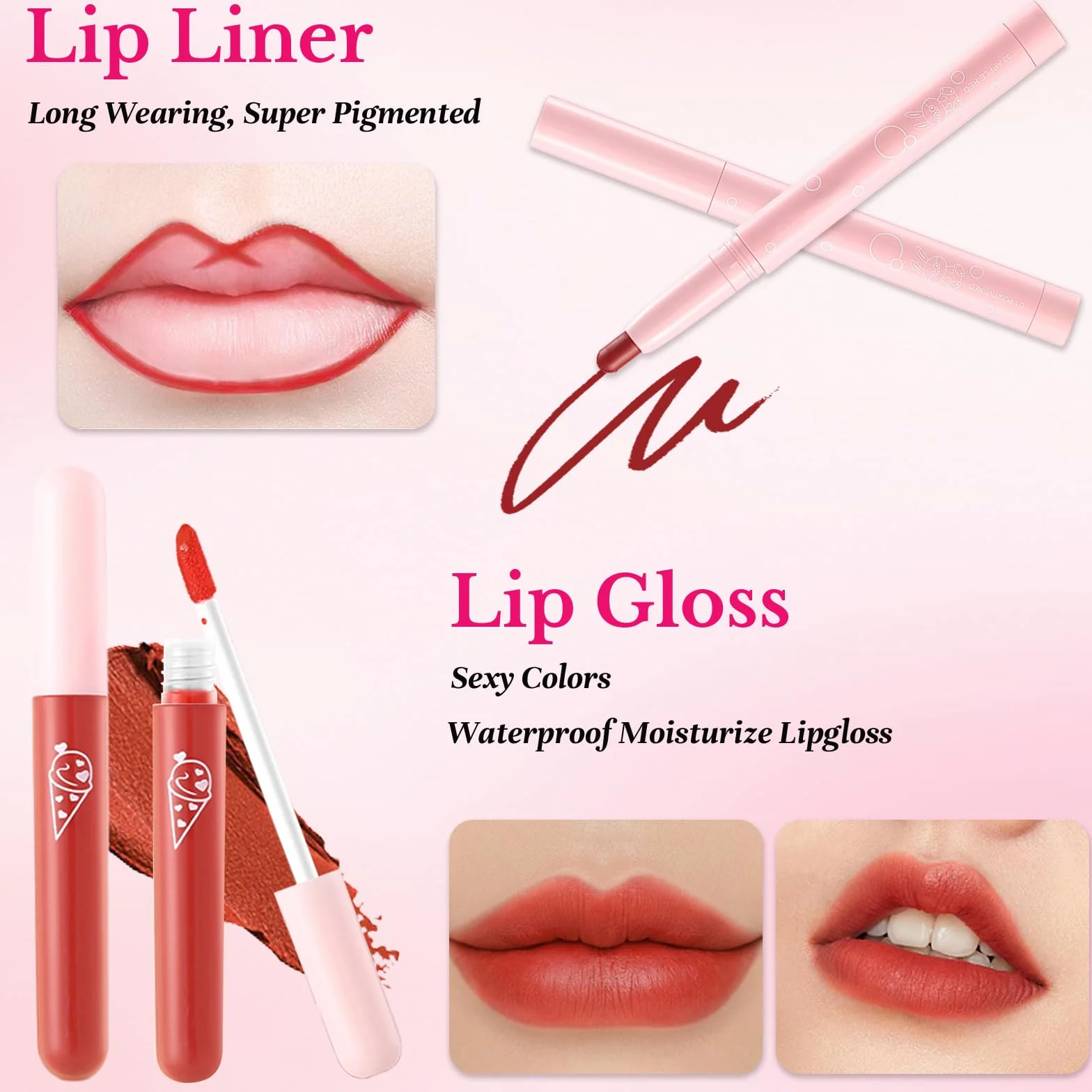 Coffret Maquillage Femme Professionnel avec Ombres Paupière Fond de Teint Lipgloss Blush Correcteur Mascara Eyeliner Pinceaux