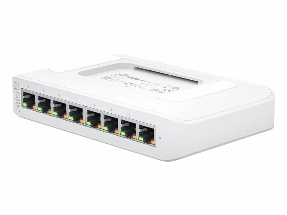Ubiquiti Unifi Switch Lite USW-Lite-8-Poe Managed L2 8x Gigabit 4 PoE+