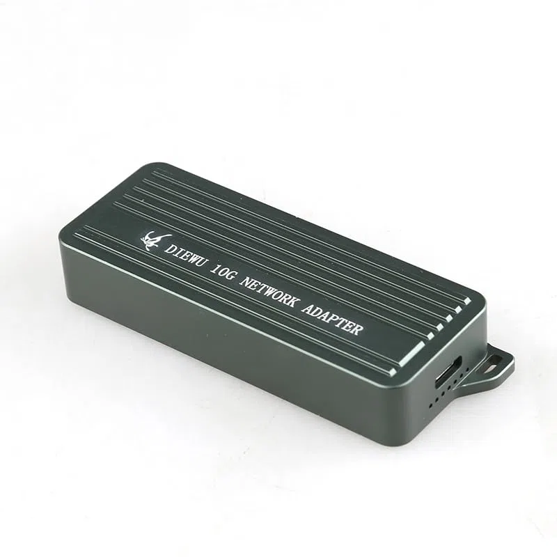 Adaptateur Ethernet USB-C 10GbE USB3.2 Type C 10 Gigabit Ethernet Adaptateur Realtek/RTL8159 Support pour Windows 11
