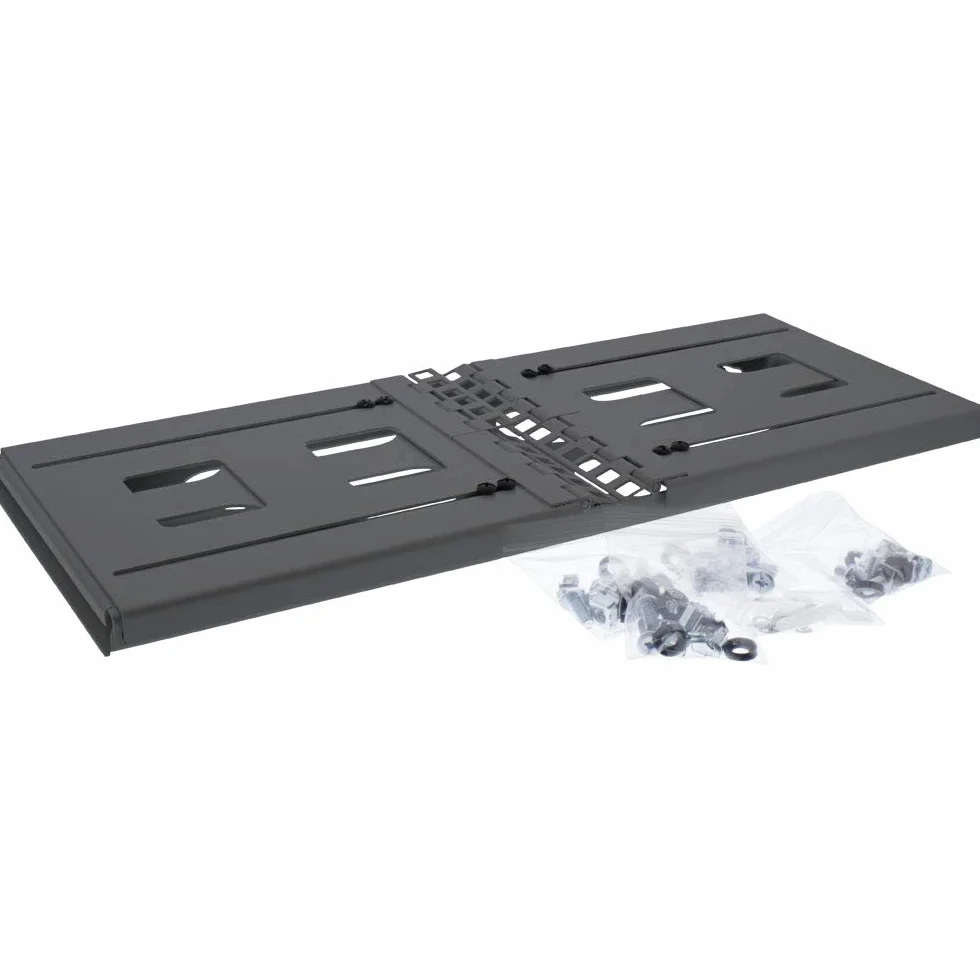 InLine Étagère Murale 4U Noir Profondeur 24-40 cm 48,3 cm