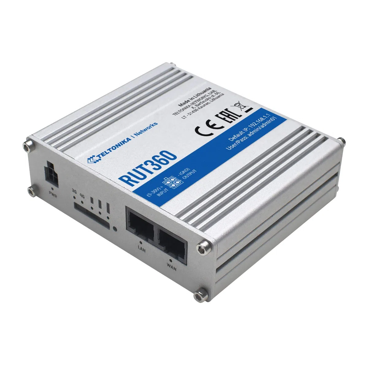 Teltonika RUT360 LTE CAT6 Industrial Cellular Router