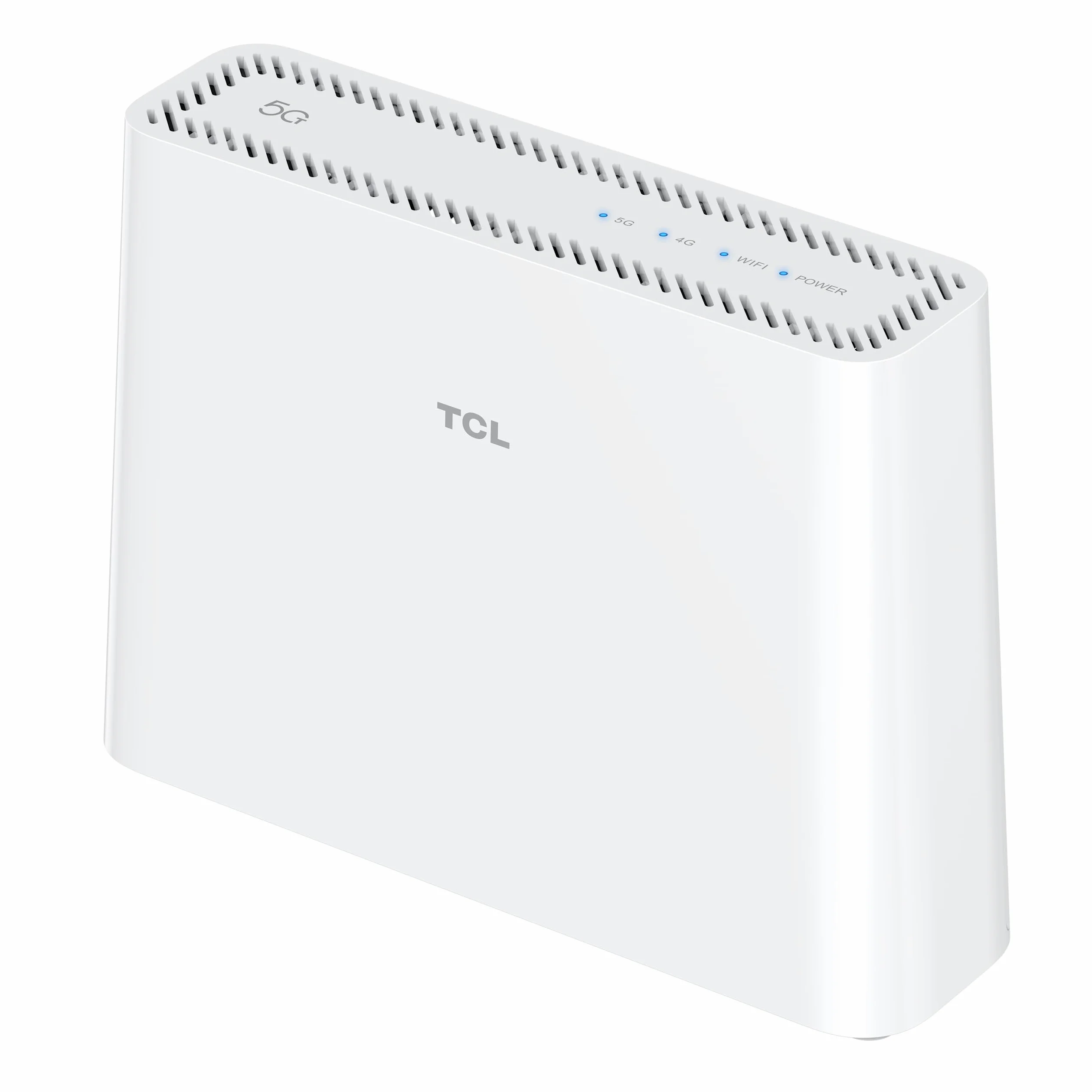 TCL LinkHub - Routeur Ultra Rapide HH512 5G, Double Bande, Prise en Charge de la Carte SIM, WiFi 6E, Hotspot jusqu'à 32 utilisateurs, Blanc