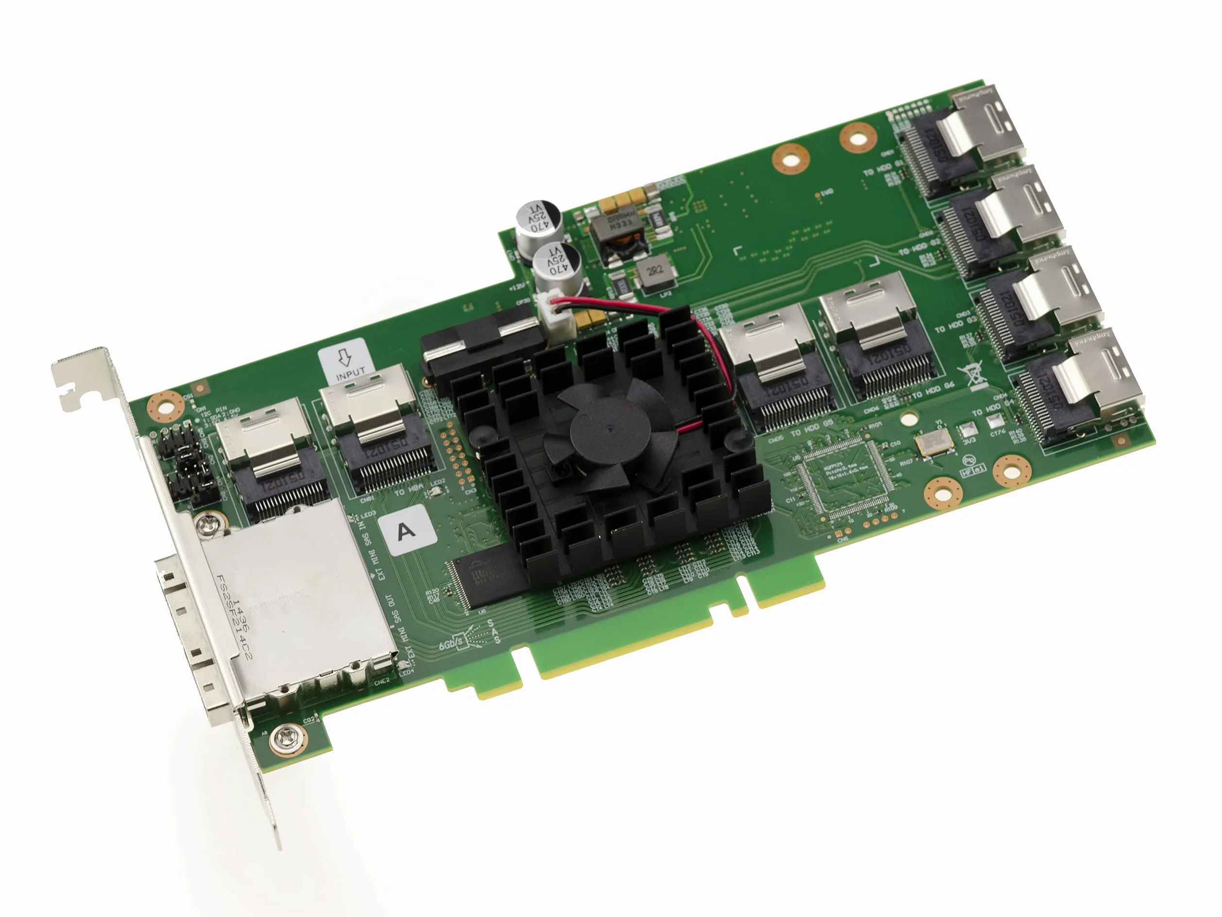KALEA-INFORMATIQUE Carte Expander PCIe SAS SATA 24 Ports SAS2X36