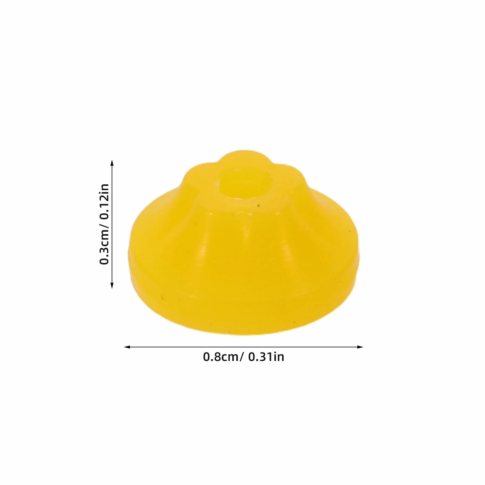 Tofficu 100 Pièces Cache-poussière pour Perceuse à Ongles en Plastique, Protection Rapide
