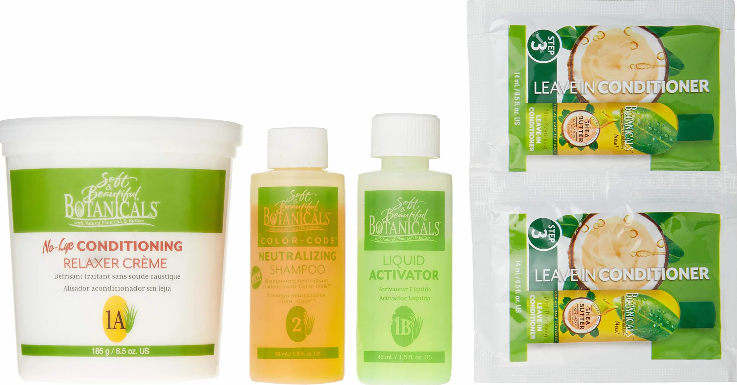 Soft & Belle Botanicals Relaxer Kit