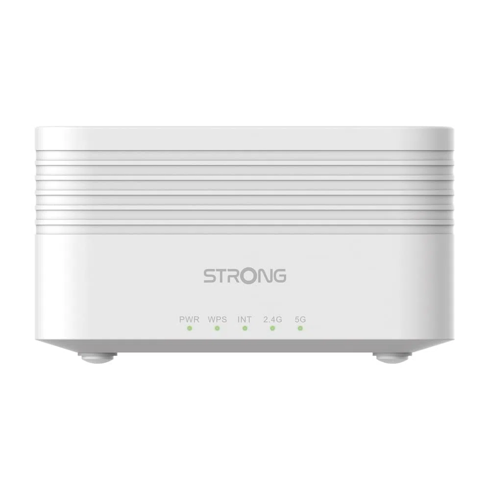 STRONG Atria Mesh AX3000 Add-On Amplificateur Wi-Fi pour couverture et vitesse, Wi-Fi 6, double bande, point d'accès et routeur, extension