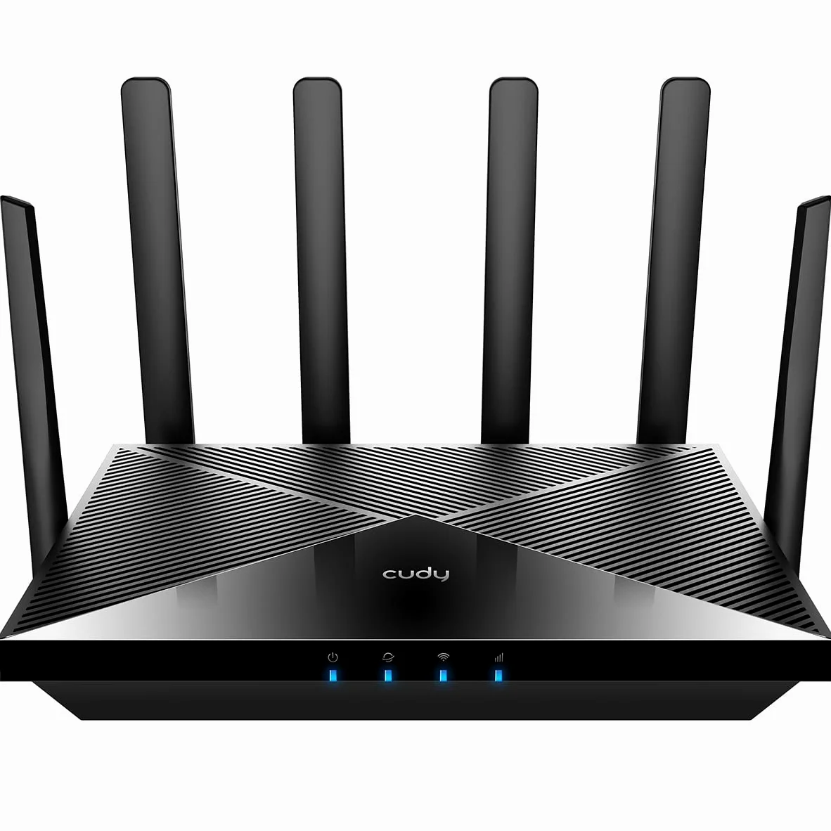 Cudy Routeur 4G LTE Cat 18 WiFi 6, jusqu'à 1,2 Gbps 4G LTE Modem 4 x 4 MIMO, AX1800 WiFi 6, OpenVPN, Wireguard, Zerotier, Cloudflare, IPv6, antennes Mobiles Amovibles, Double SIM