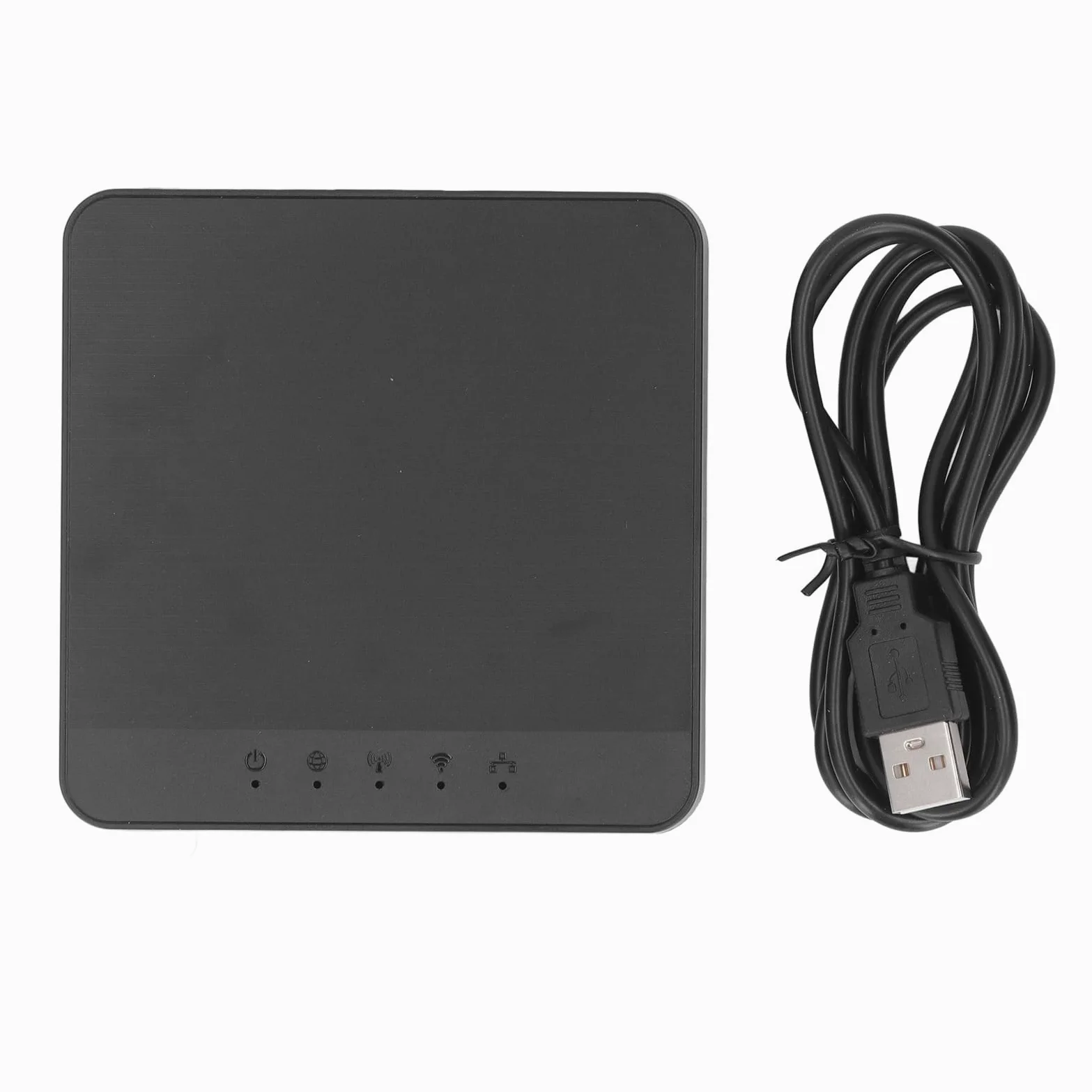 Routeur 4G LTE, Modem Routeur 4G 150 Mbps avec Emplacement pour Carte Nano SIM, Point D'accès Mobile 580 MHz avec Deux Ports Ethernet Gigabit, pour Caméra de sécurité de Camping