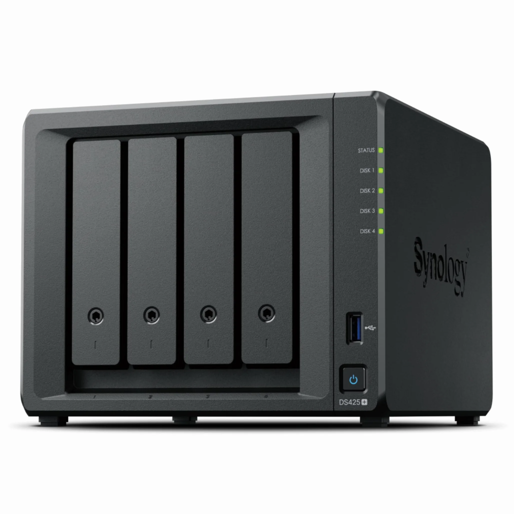 Synology DiskStation DS425+ NAS Serveur de Stockage Intel Celeron J4125 2 Go DDR4 Noir