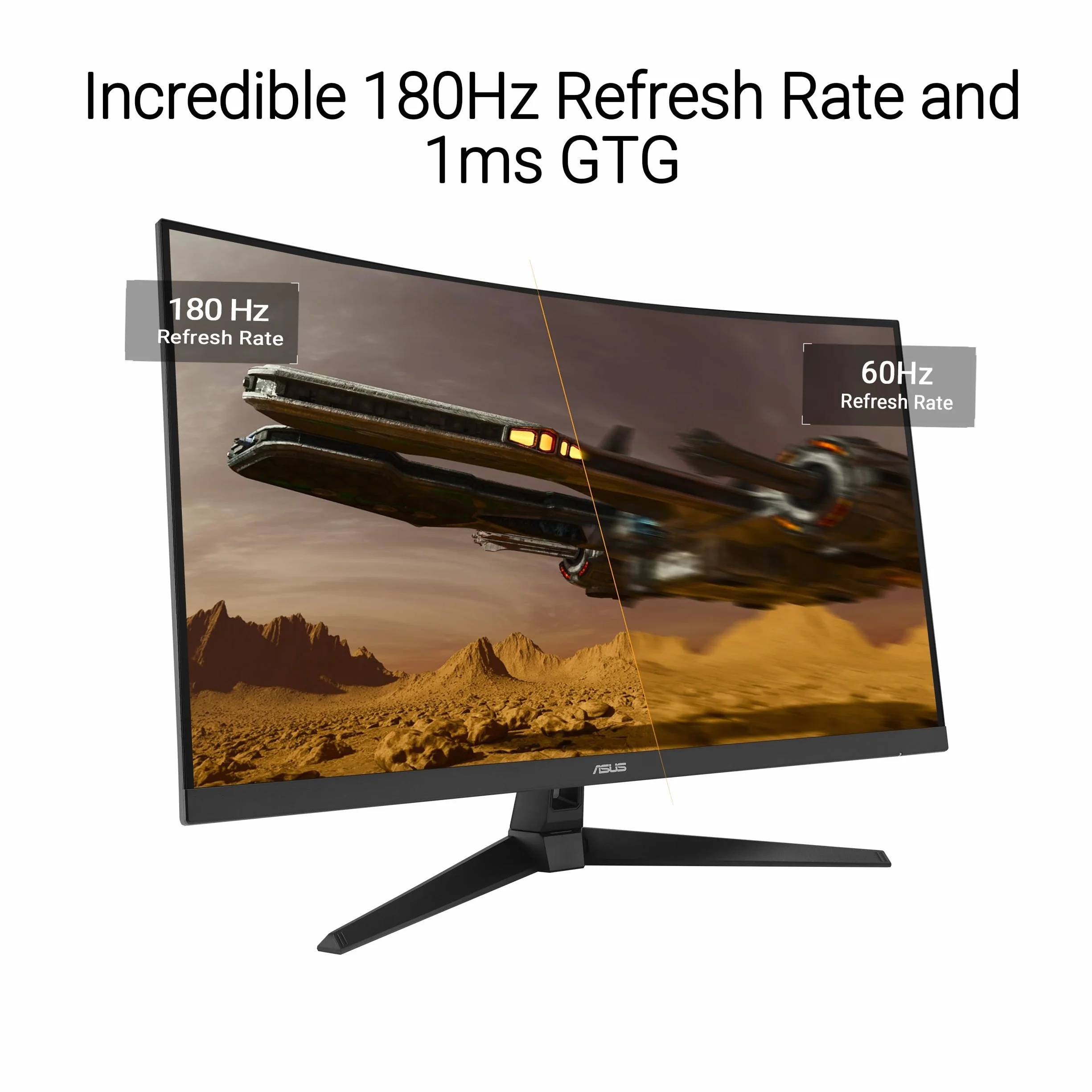 ASUS TUF Gaming VG32WQ3B 32 Pouces 1440p 180Hz Écran PC Gamer Incurvé