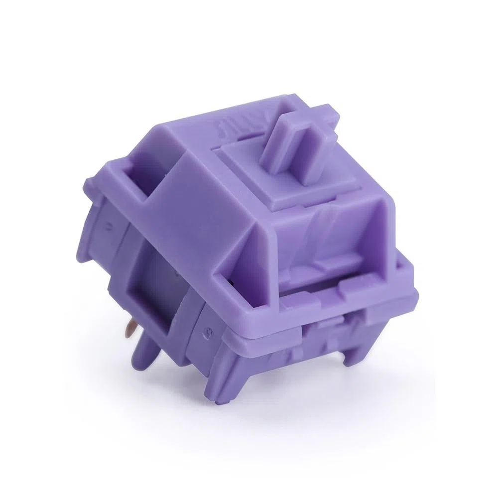 Sillyworks Hyacinth V2 Switch, Commutateur Pré-lubrifié Linéaire 5pim pour Clavier Mécanique Personnalisé(V2U,110PCS)