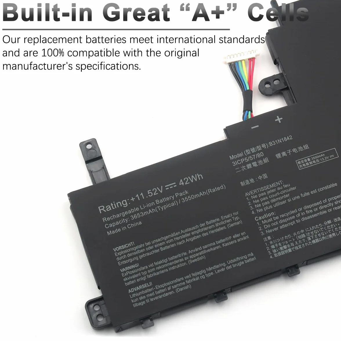 Bateria do ASUS VivoBook 15 K513 M513 X513 S513 F513 K531 X531 S531
