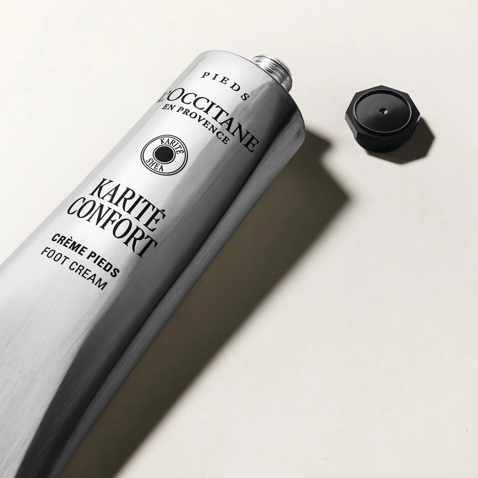 L'OCCITANE Crème Pieds Karité Confort Peaux sèches Nourrit et répare Fabriqué en France