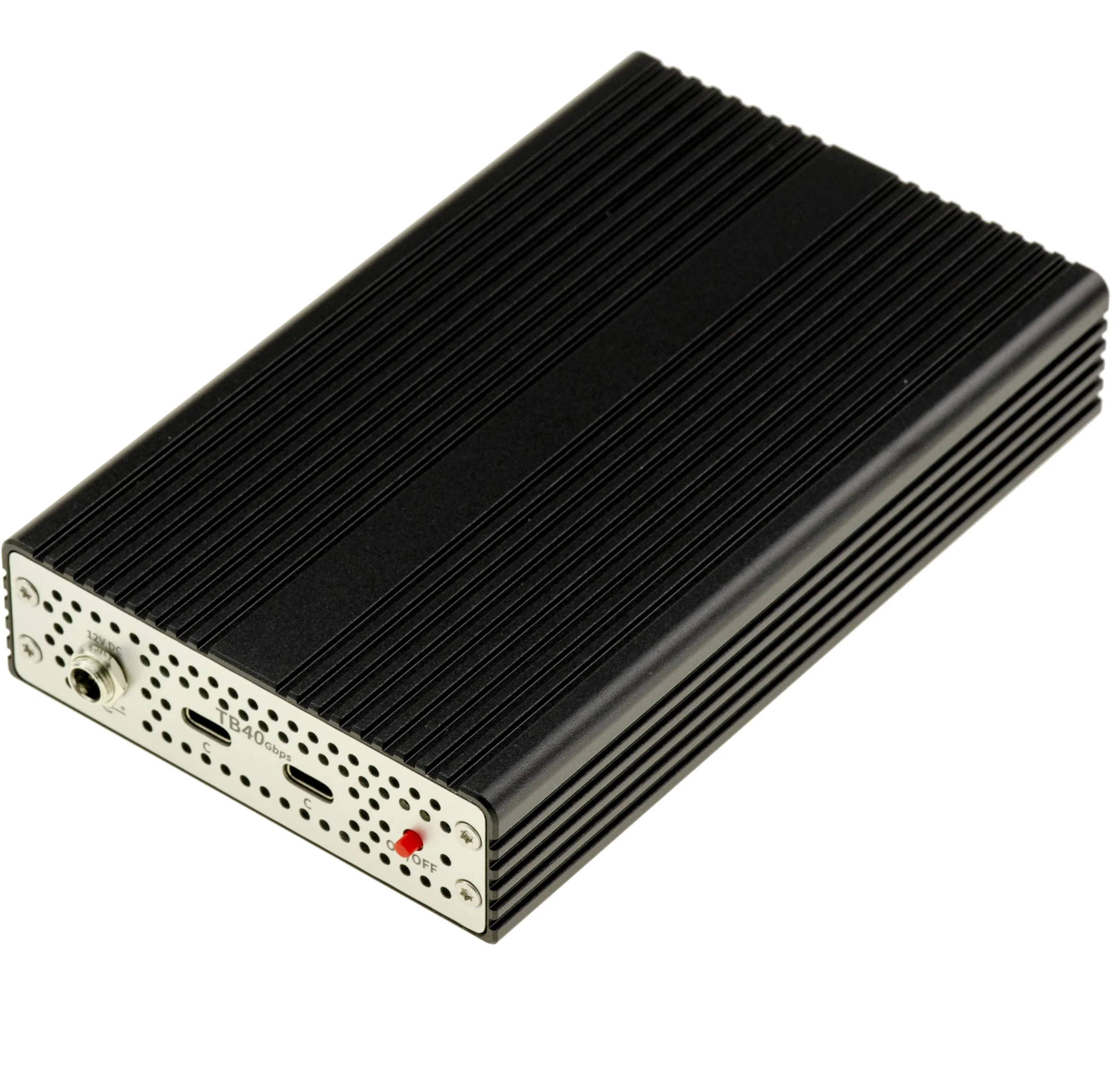 KALEA-INFORMATIQUE Cordon Thunderbolt USB4 40G vers 2 Ports SFP28 25G | Convertisseur USB4 ou Thunderbolt 3/4/5 vers fibre 25G SFP28 avec chipset Mellanox ConnectX-4Lx, chainage Daisy Chain