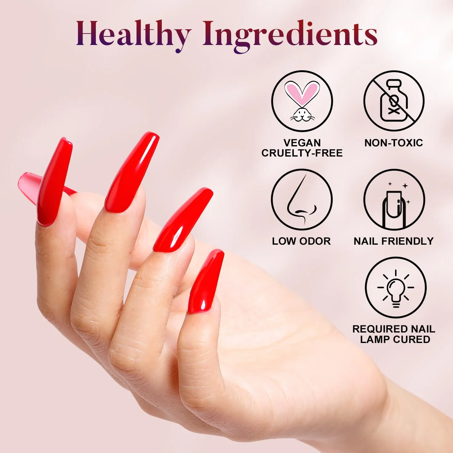 AIMEILI No Wipe Top Coat et Base Coat Semi Permanent Vernis à Ongles Gel UV LED Soak Off Ultra Brillant 2x10ml