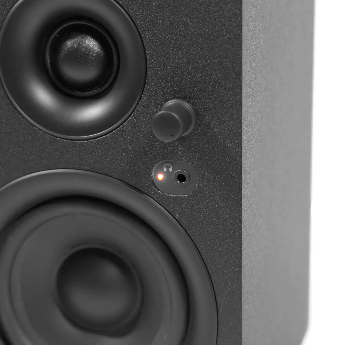 Plugger Studio MS4-BT Enceintes multimédia Bluetooth 2 Voies Moniteurs de Studio sans Fil. Bois, Noir. Ecoutes Actives pour Smartphone, Tablette, Ordinateur PC ou Mac, Lecteur multimédia, Carte Son.
