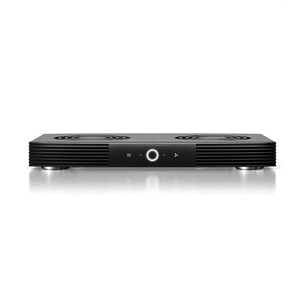 AC Infinity Aircom S7 Système de ventilateur de refroidissement silencieux 30 cm pour récepteur, amplificateur, DVR, composants de cabinet AV