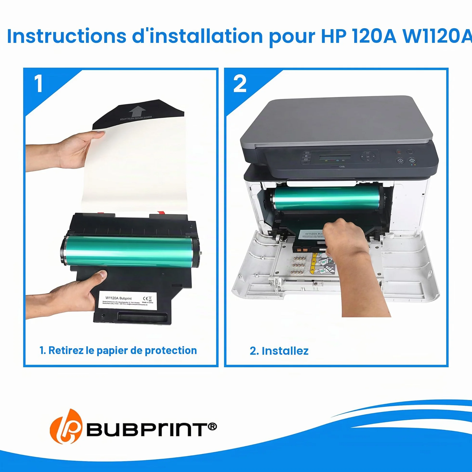 HP 120A W1120A Toner Cartridge Compatible for Color Laser 150a 150nw 150 MFP 178nw 179fnw 16000 Pages
