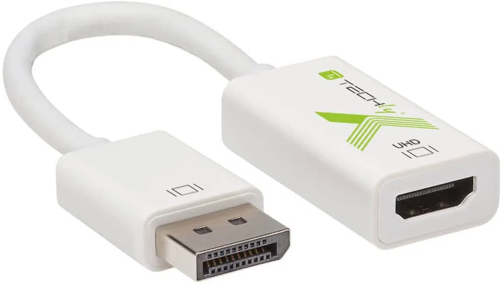 TECHLY ADAPTADOR DISPLAYPORT 1.2 Macho 4K 60HZ A HDMI 15