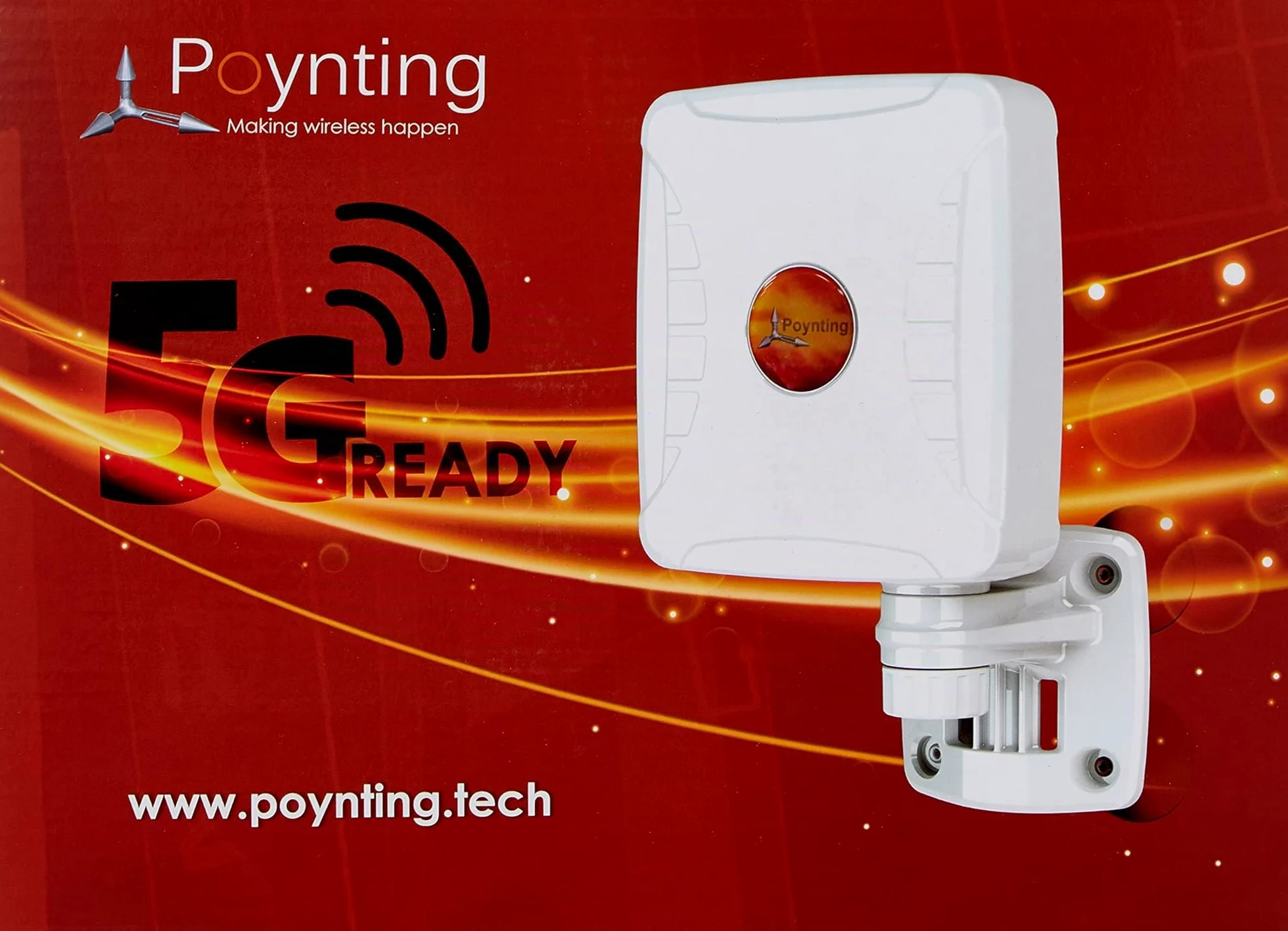 Poynting – Antenne extérieure omnidirectionnelle XPOL-1 V2 5G 3dBi polarisée LTE 2x2 MIMO, blanc