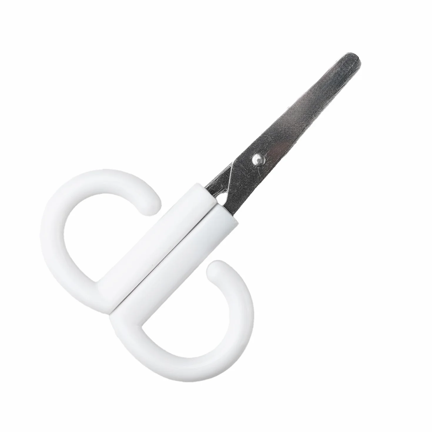 THERMOBABY Ciseaux à Ongles Bébé Lames Inox Arrondies Poignée Ergonomique Nouveau-Né