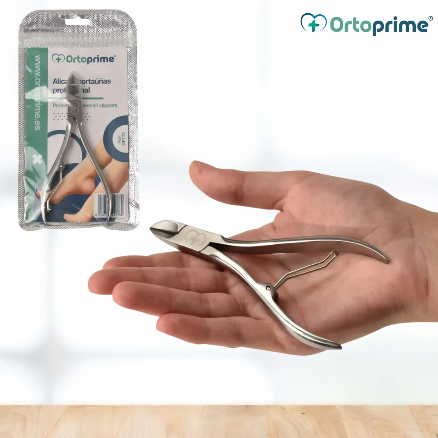 OrtoPrime Pince Coupe-ongle Professionnel - Ongles Incarnés Pieds Adultes