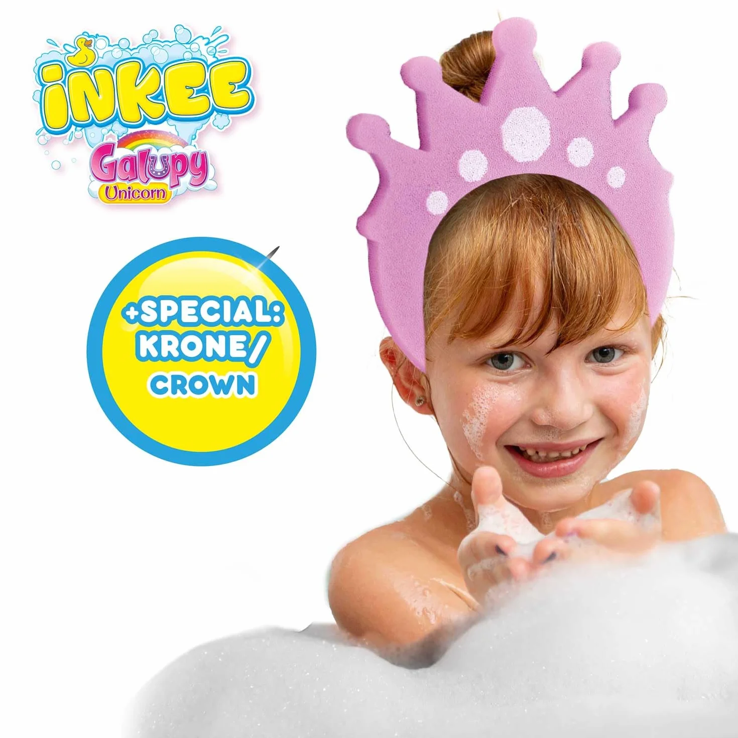 Coffret de Bain Licorne avec 7 Additifs pour Enfants - Bombes de Bain Licorne