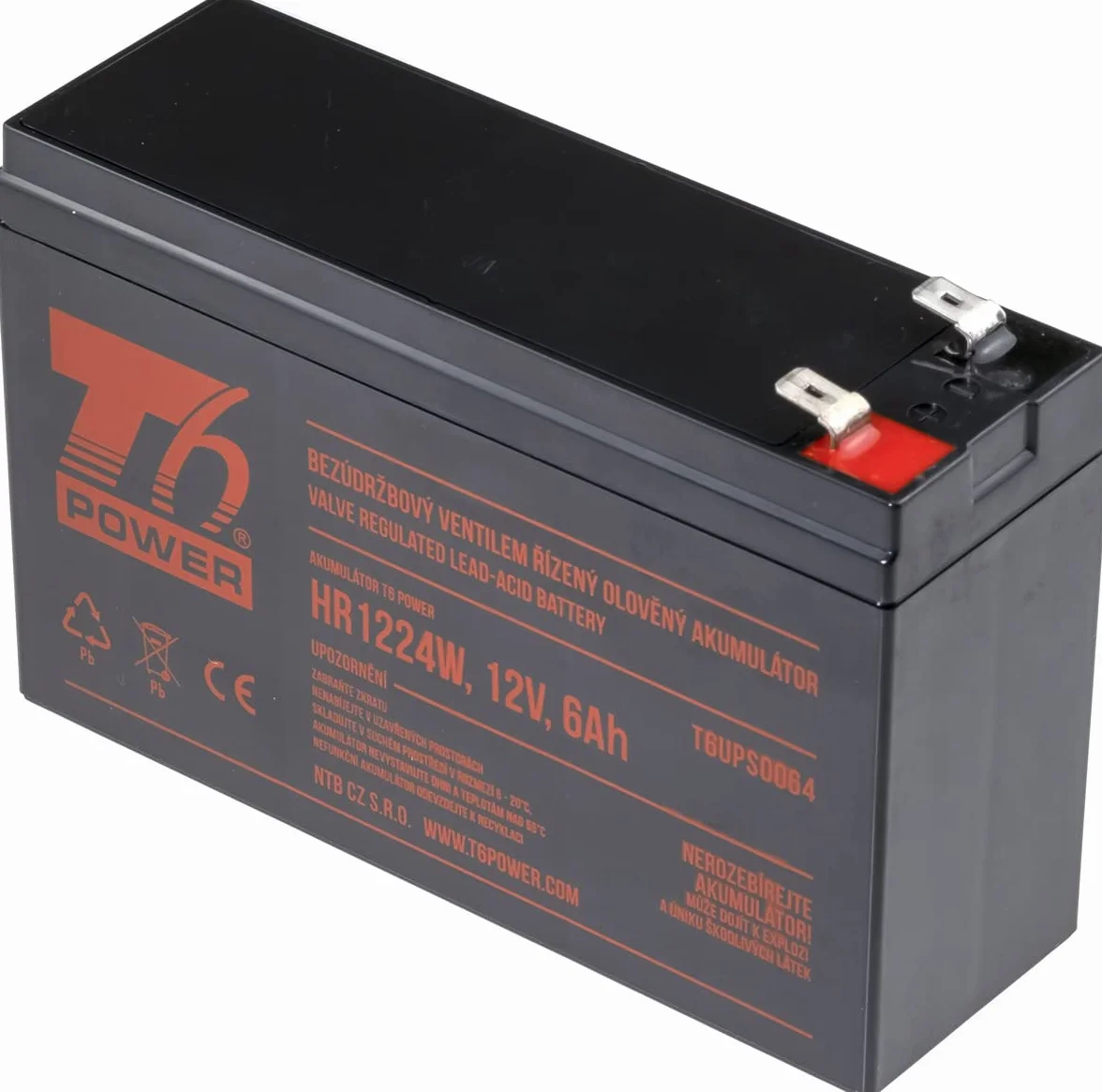 Jeu de Batteries T6 Power pour APC Back-UPS ES 400, VRLA, 12 V
